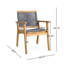 Chaise de salle à manger MCGILL (ensemble de 2), capacité de 400 lb