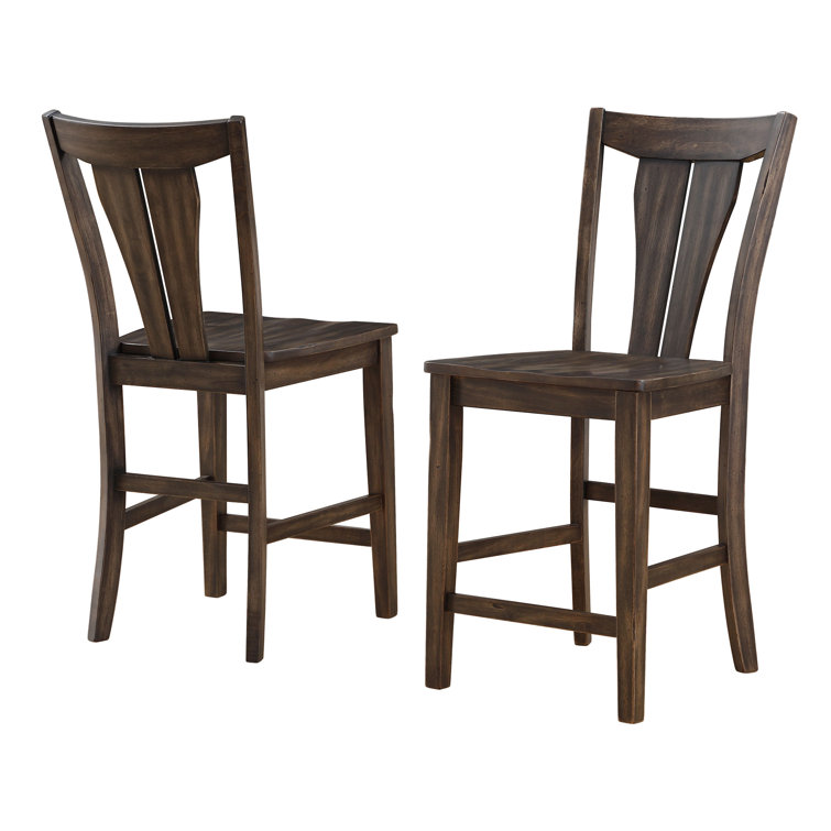 Cleve 24.5" Bar Stool Set 2 