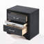 Table de chevet 3 tiroirs grise-2089106980