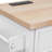 56.5'' Kitchen Island With Drop Leaf