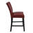Upholstered Counter Stool with Solid Wood Frame-474058212