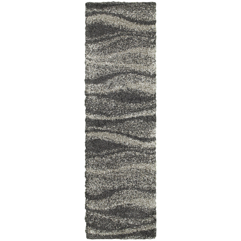 Angiens Abstract Indoor Rug, Runner 2'3" x 7'6"