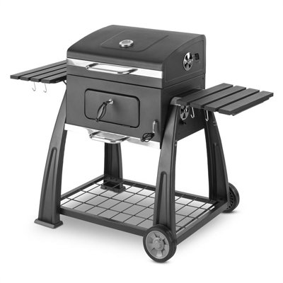 Offset Charcoal Smoker & Grill
