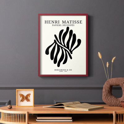 Matisse CDIX Framed Print - Solid Wood
