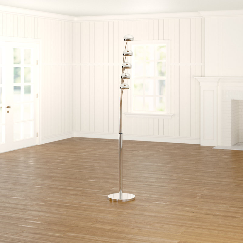 210cm Chrome Arched Floor Lamp
