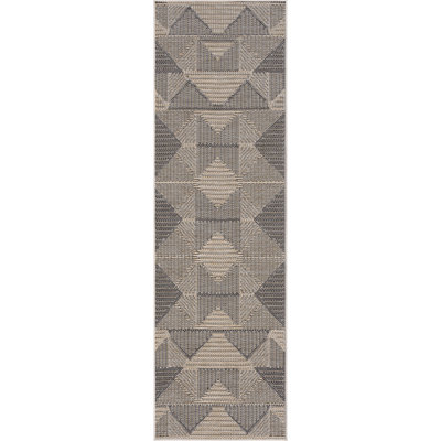 Geometric Indoor/Outdoor Area Rug