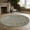 Tapis oriental vert Benson