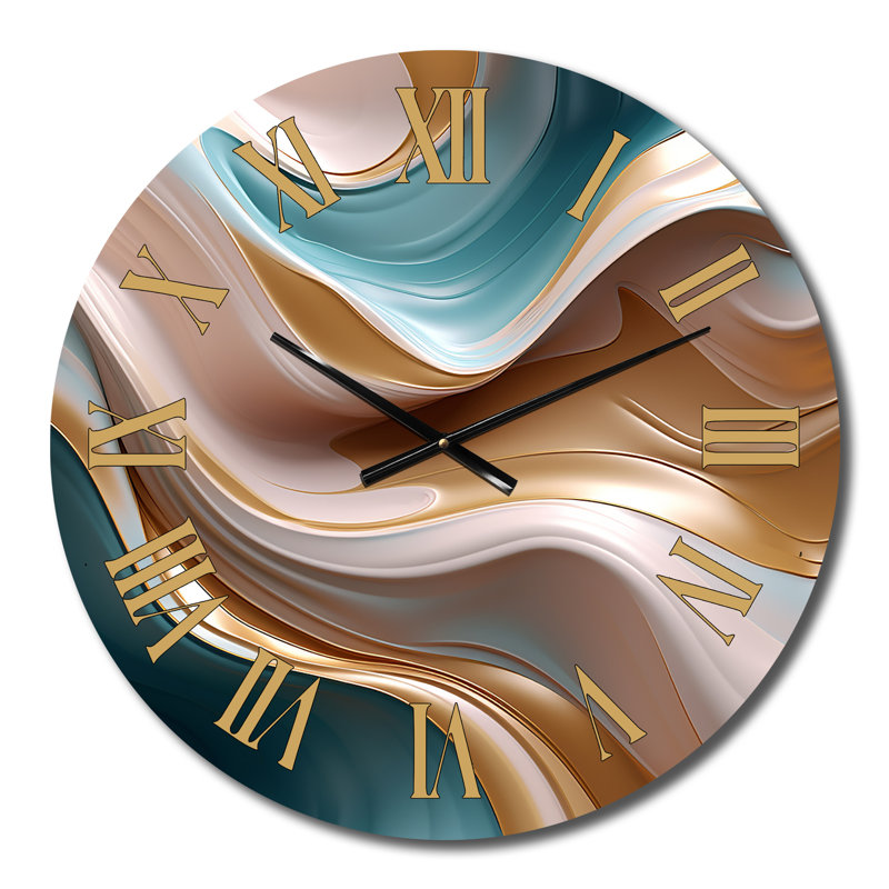 Metal Wall Clock, Medium