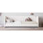 Lit sur pied Montessori avec tête de lit et accoudoirs rembourrés, structure de lit en velours au design doux et sécuritaire-1176506840