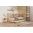Wood Daybed With Storage Shelves, Trundle And Built-In USB Charging Station-823907131