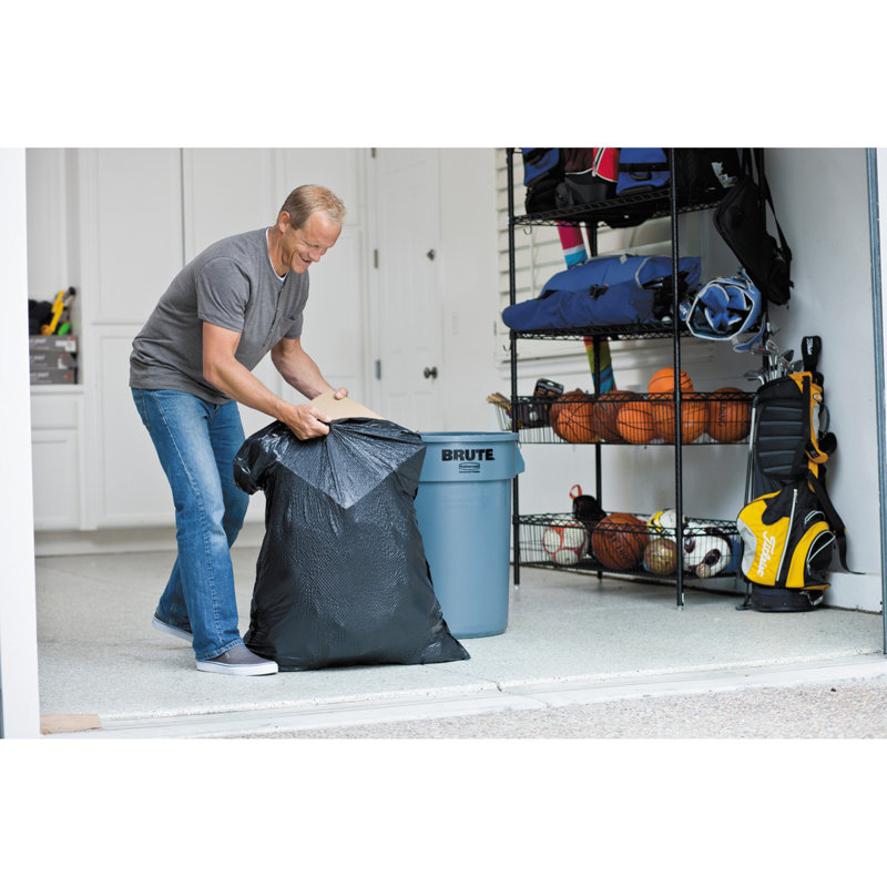 30 Gallons Plastic Trash Bags - 70 Count