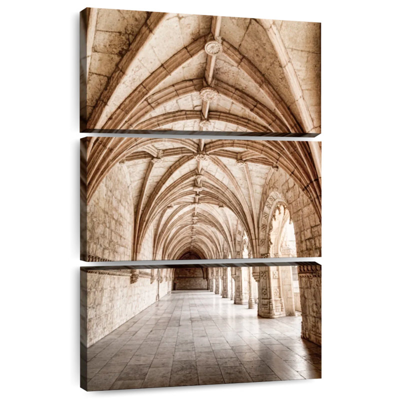 Couloir du monastère Nicci Jeronimos, H 32 po x l 20 po