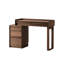 Solid Black Walnut Integrated Storage Drawer Makeup Vanity-1537642819