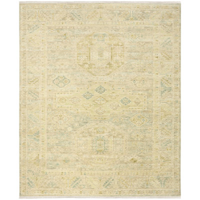 Tapis d'intérieur vert Nourison Odessa 7 pi 9 po x 9 pi 9 po