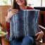 Housse de coussin carré en polyester / mélange de polyester Fluffy Fields-86565242-93840069-93840067