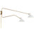 Elyse 2 Light Swing Arm Wall Sconce in Brass-405842408-472717019