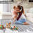 Lothair Washable Striped Indoor Rug-341818543