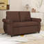 Divan-lit tapissier Abrian, canapé-lit escamotable, causeuse avec matelas simple-329056228
