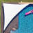 Colourtree Triangle Sun Shade Sail Canopy Fabric Cloth Screen, Water Permeable & UV Block UPF50-34340574-92661577