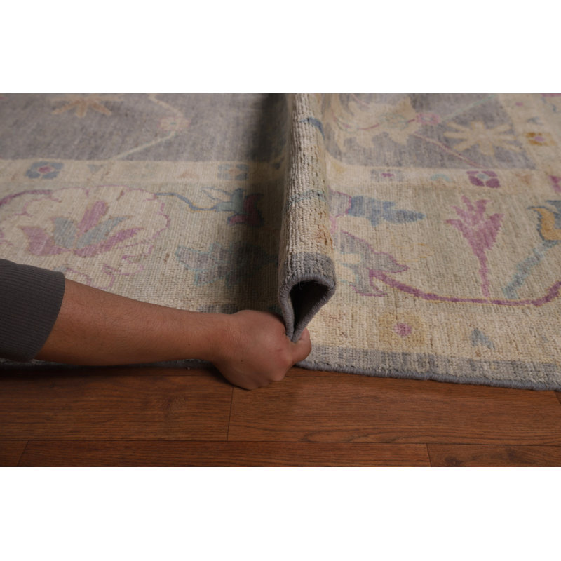 Vegetable Dye Oushak Turkish Large Rug 10