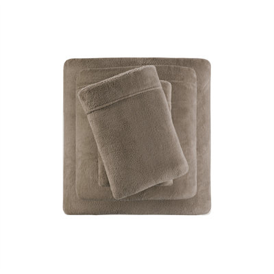 Ensemble de draps en micro peluche Gracie Mills Dashiell