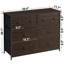 Ojaswi 8 Drawer 104.1Cm W Dresser-503670998