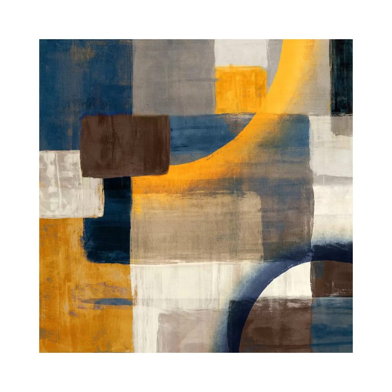 Beginning II by Edward Selkirk - Wrapped Canvas Painting, 45.72 cm H x 45.72 cm W x 3.175 cm D