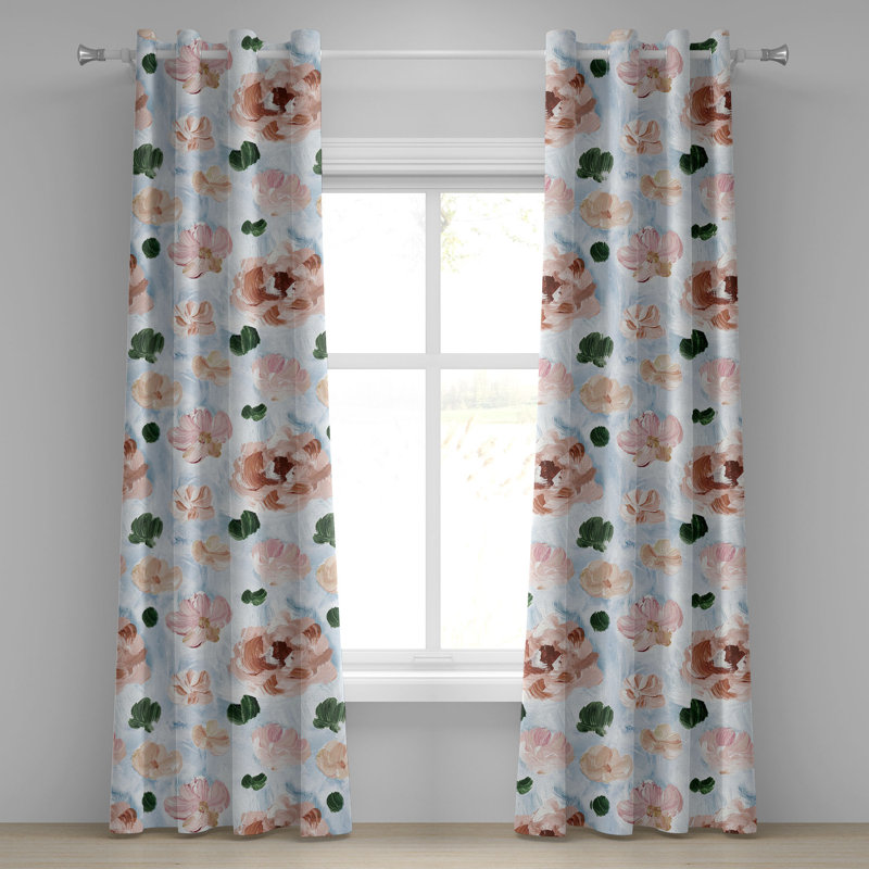 Dulude Semi Sheer Curtain Pair