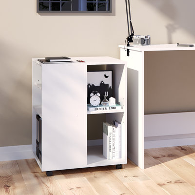 Calex 59.4cm Wide Mobile File Cabinet