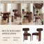 48cm H Upholstered Dining Chair in Camel-264252097-264252103-264252102