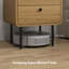 40cm W Manufactured Wood Bedside Table