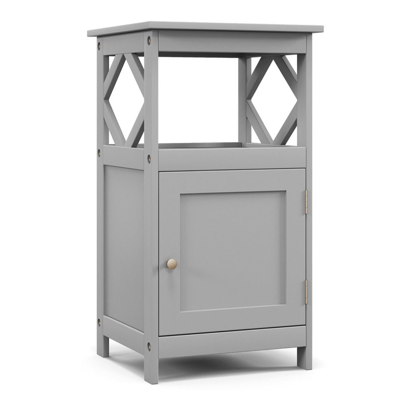 Dunnom Bathroom Cabinet, Gray