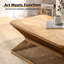 Table basse Mid-Century moderne (table incluse seulement)