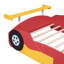 Lit plateforme avec roulettes Race-203739800