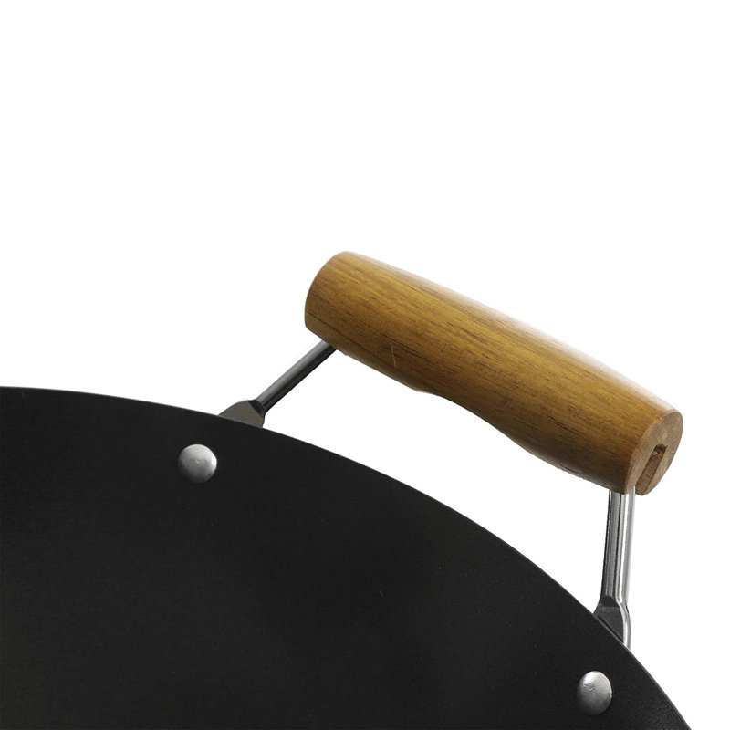 Gibson 14 po wok en acier au carbone anti-adhérent