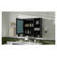 Armoire de salle de bain à miroir 42 po avec rangement, armoire à pharmacie murale avec tablette réglable et porte à fermeture en douceur