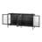 60"W Sideboard With 4 Glass Door