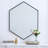 Sabine Metal Hexagon Wall Mirror-1034813053-1034812993
