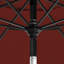 Parasol de marché 90 po Nalysa-1924447359