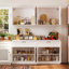 Garde-manger l 63 po avec 8 portes et 2 tiroirs