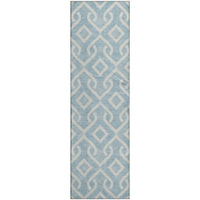 Premium Machine Washable Cerrito Sky Rug