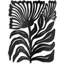Décoration murale en métal Botanical Flower Minimalist Modern Abstract-124839242-124839240