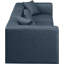 Canapé modulaire en similicuir 3 pièces Houswerth-94884228