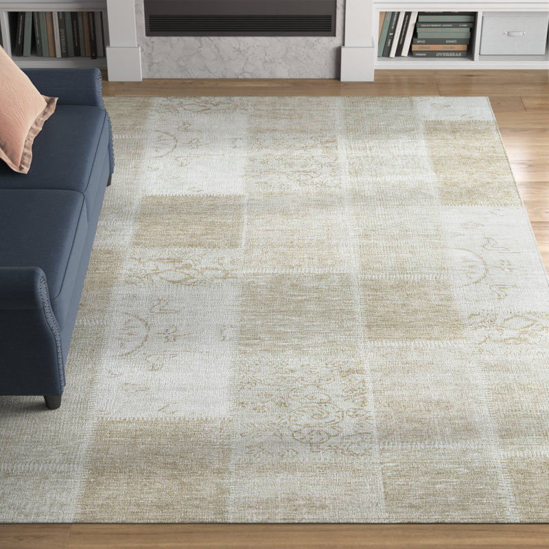 Tapis intérieur / extérieur Heffington avec envers antidérapant, Rectangle 9 pi x 12 pi
