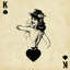 «King of Spades - Figurative Loisirs», reproduction encadrée