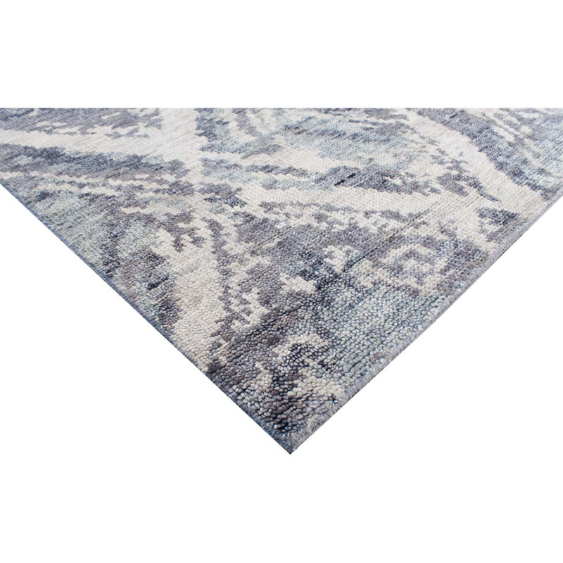 Wool Moroccan Area Rug, Rectangle 2' x 3'