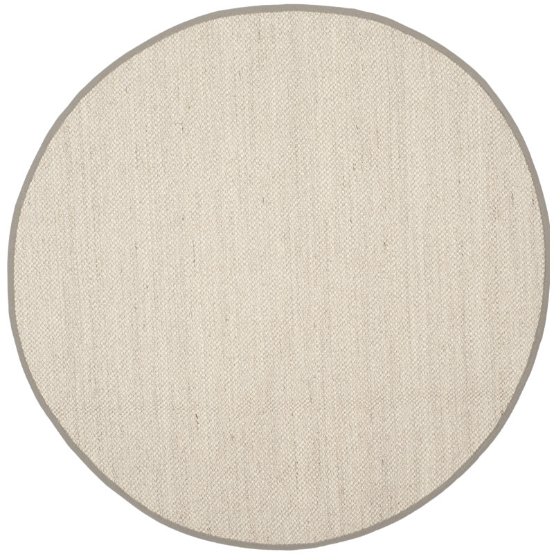 Torbin Sisal Area Rug, Khaki, Round 122 cm