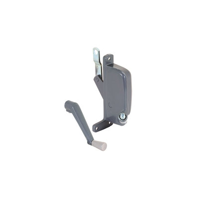 Opérateur d'auvent DA6A43C2D5B04A46911B892E5D6746EF - Gris - Droite - 2 à 16 po - liaison décalée - pour Stanley-C et E (paquet simple)
