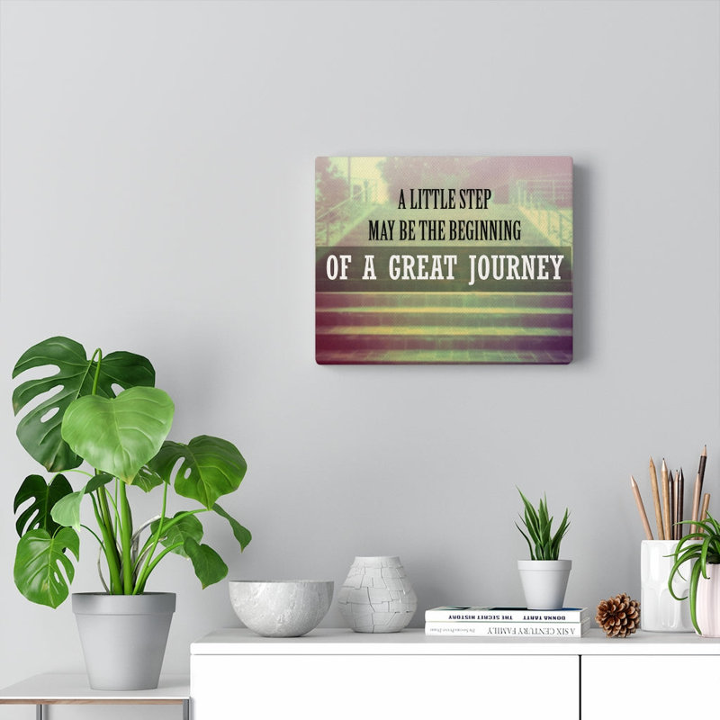 A Great Journey - Wrapped Canvas Print, 30cm H x 41cm W