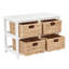 Commode de rangement 4 tiroirs Ottilie-1105629217